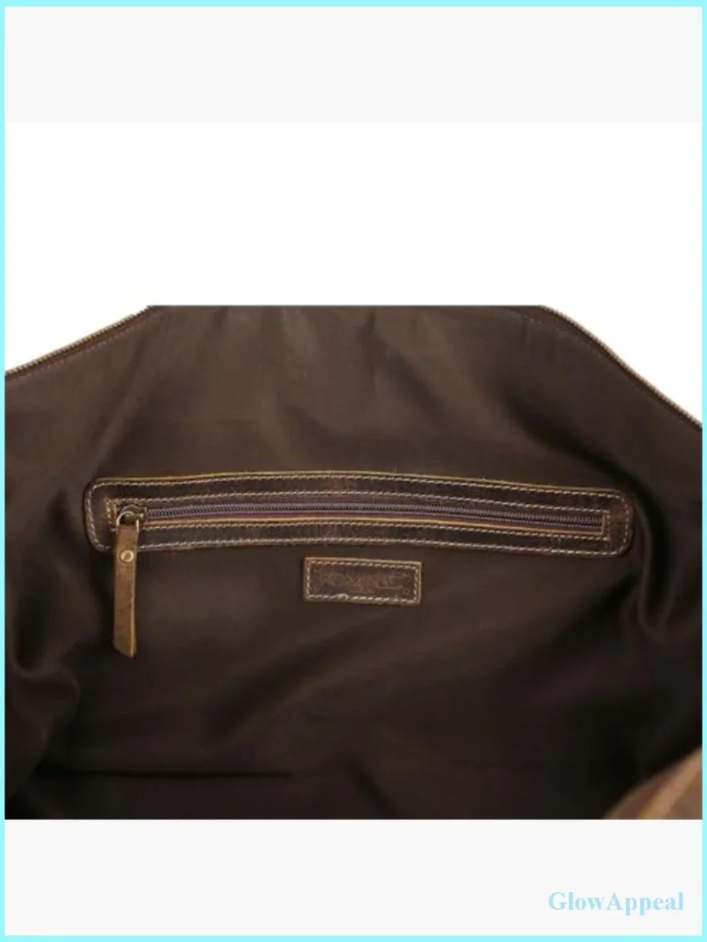 Cabin Friendly Leather Travel Duffel Weekend Gym Sports Bag